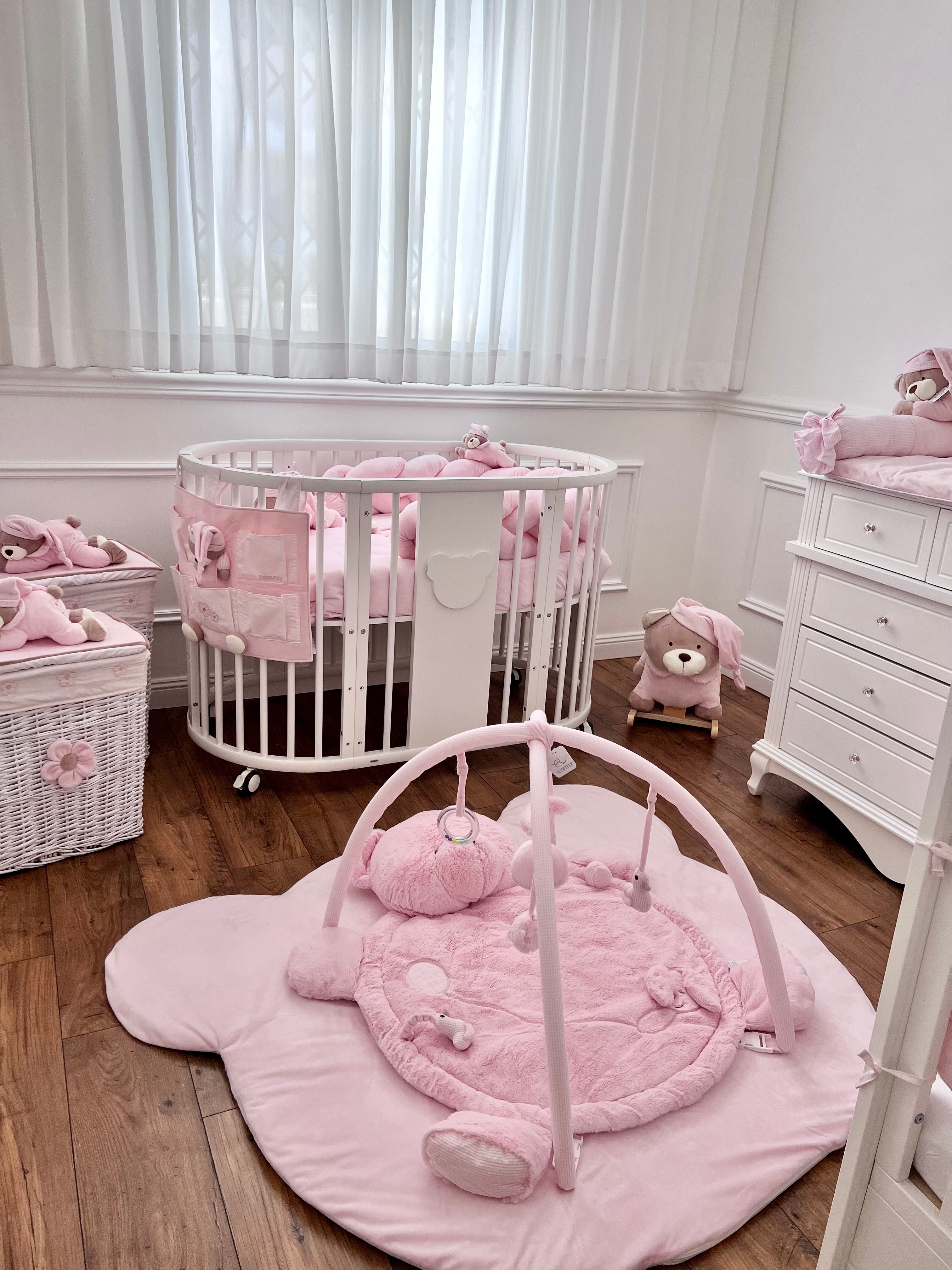 סל אחסון \ כביסה - ורוד מרובע