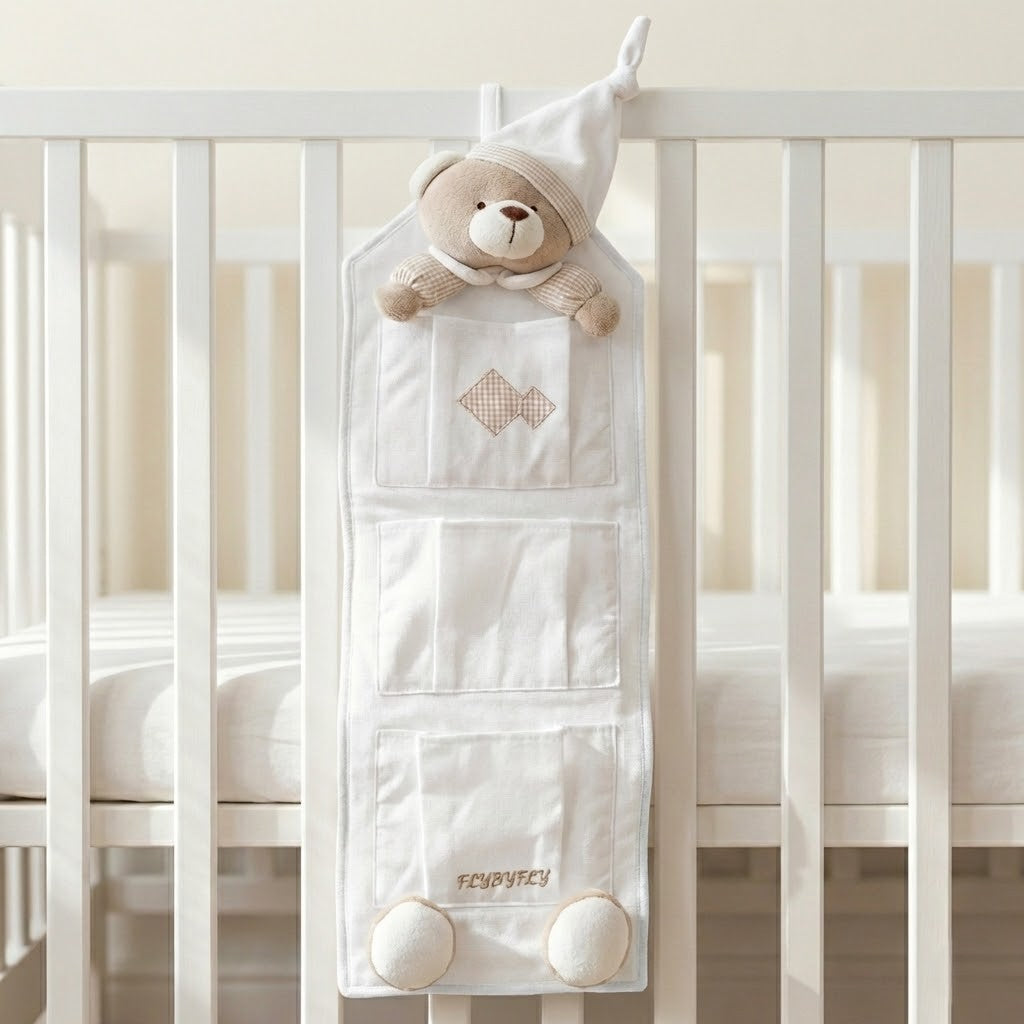 ארגונית למיטת תינוק 3 תאים - בז'