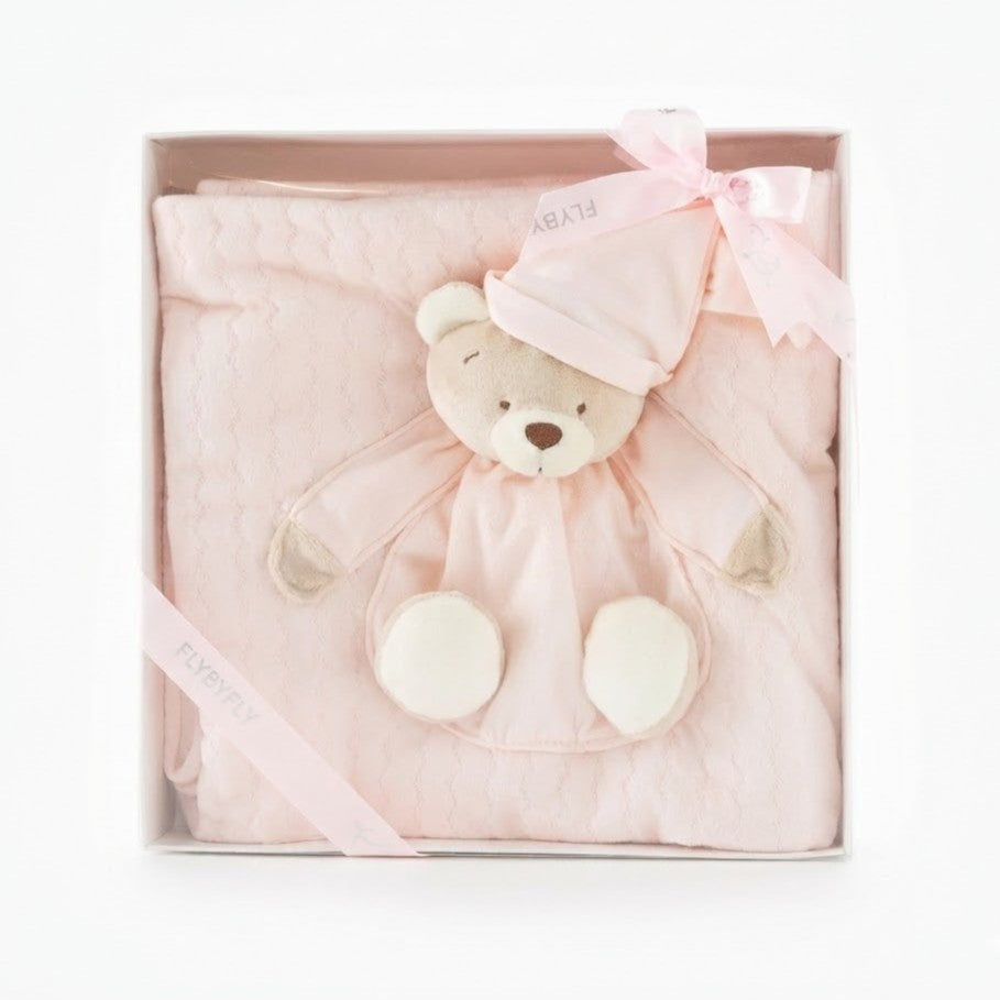 بطانية أطفال ثلاثية الأبعاد - وردي