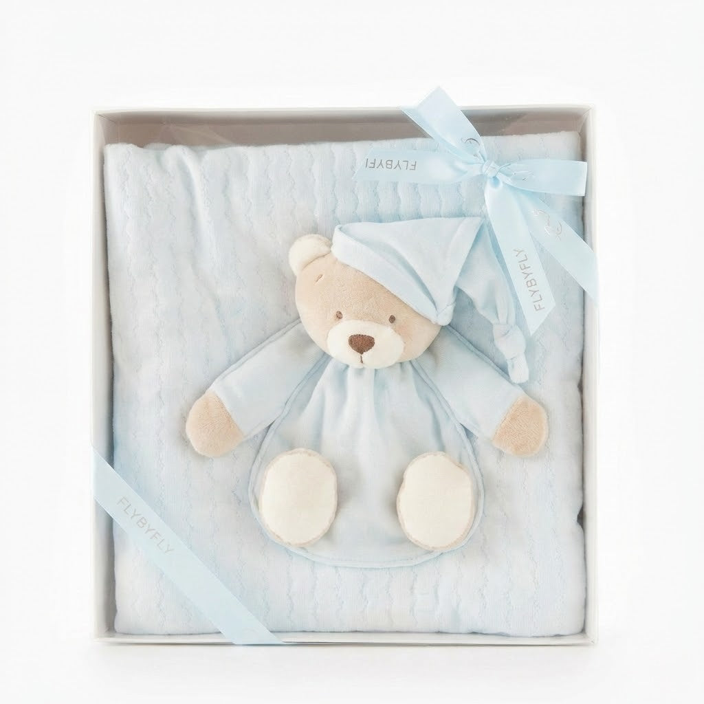 שמיכה 3D לתינוק - כחול