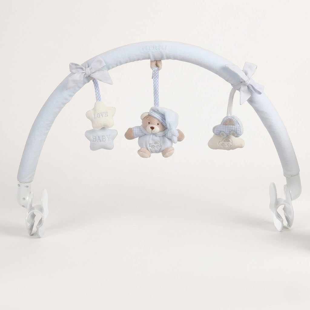 קשת פעילות לעגלה\לעריסה - כחול