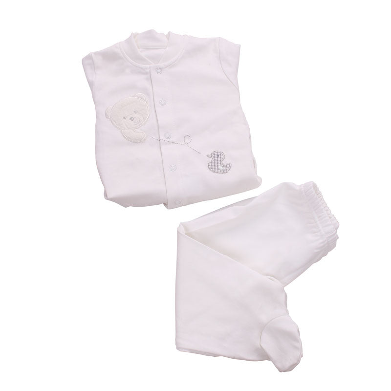 חליפה לתינוק - לבן