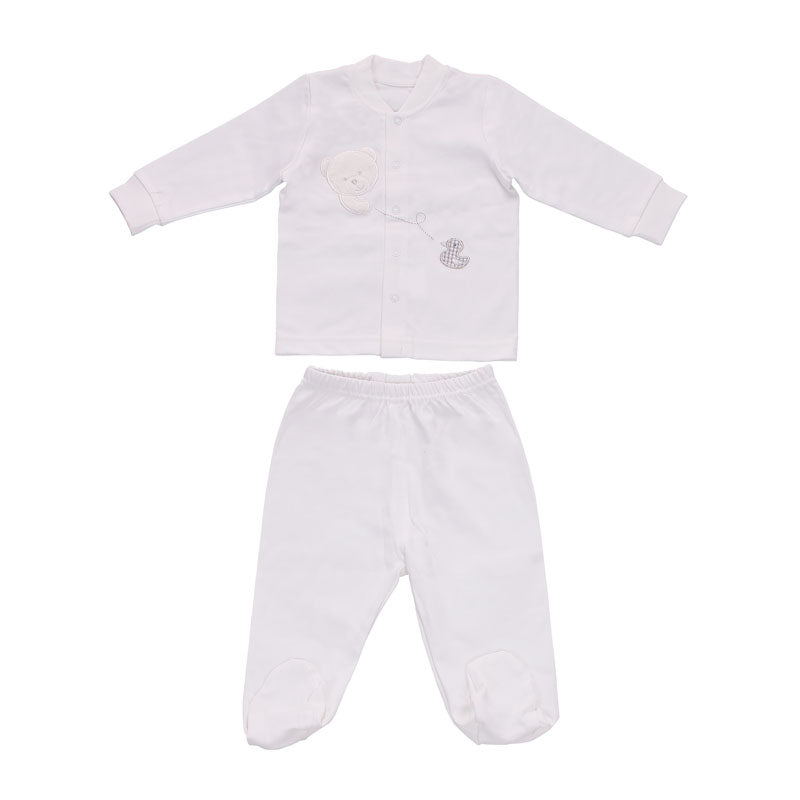 חליפה לתינוק - לבן