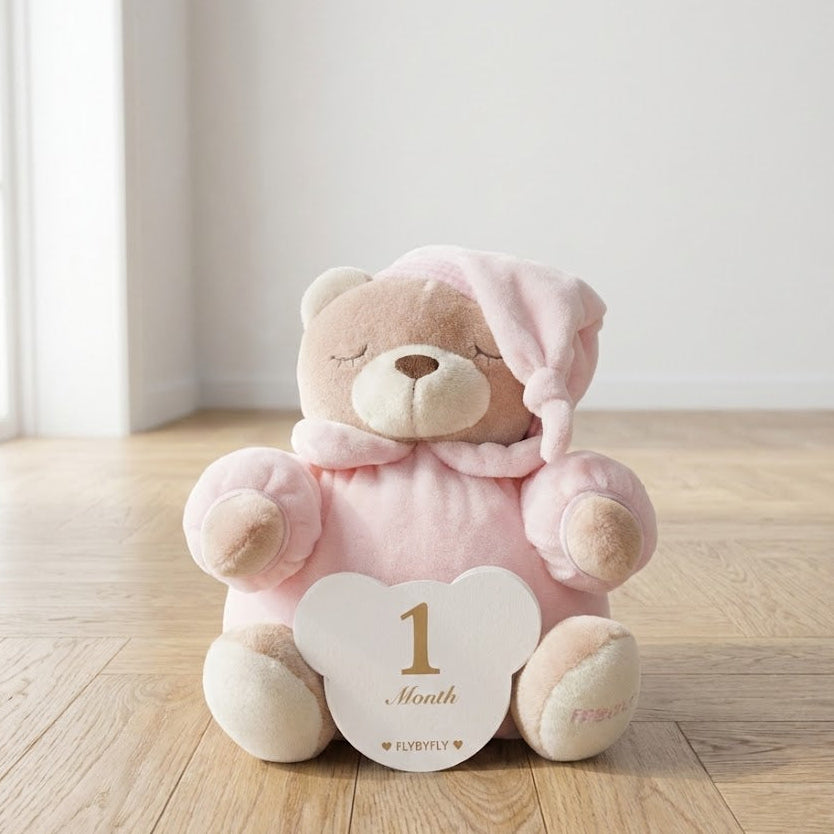 דובי כרטיסיות אבני דרך- ורוד