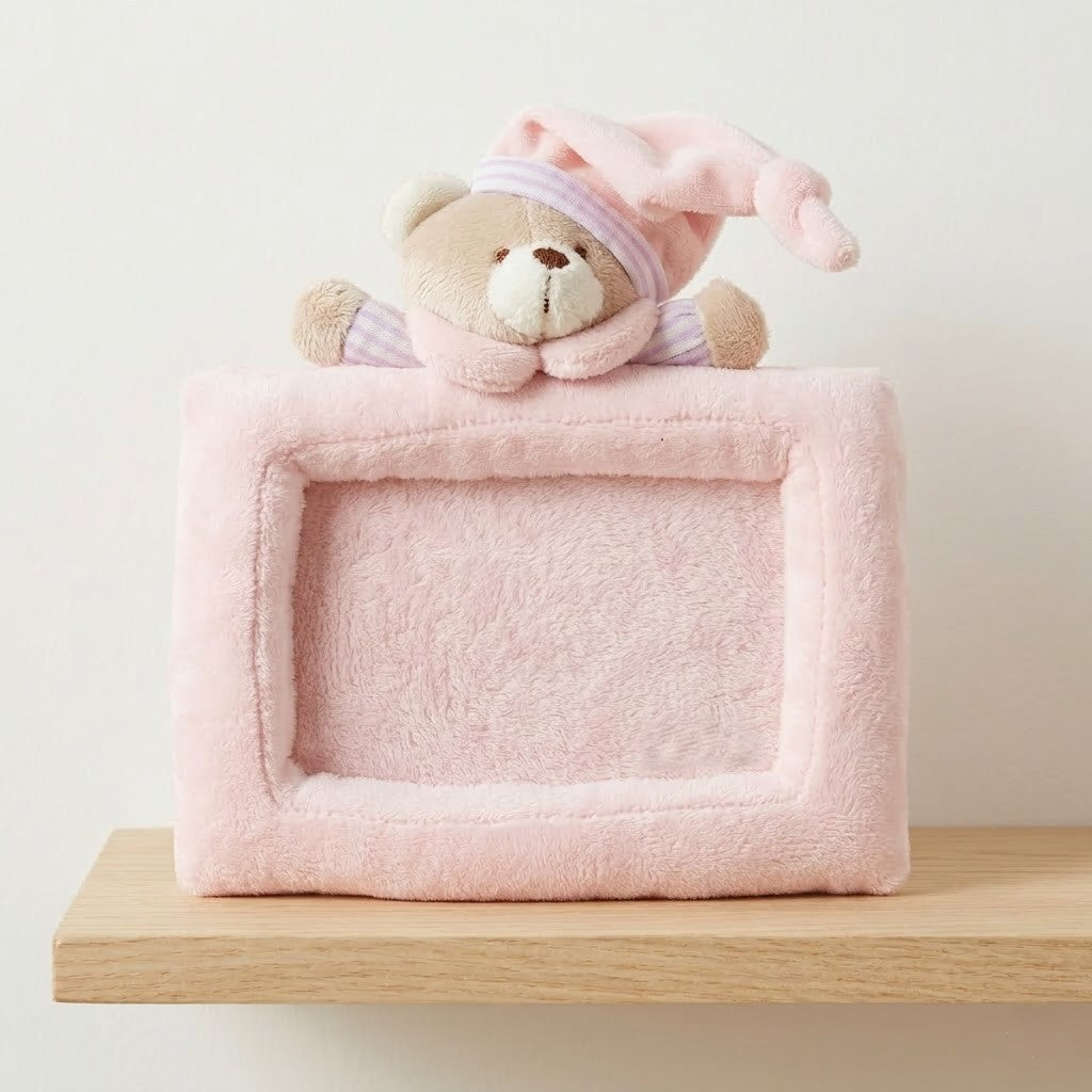 מסגרת לתמונת אולטרסאונד - ורוד