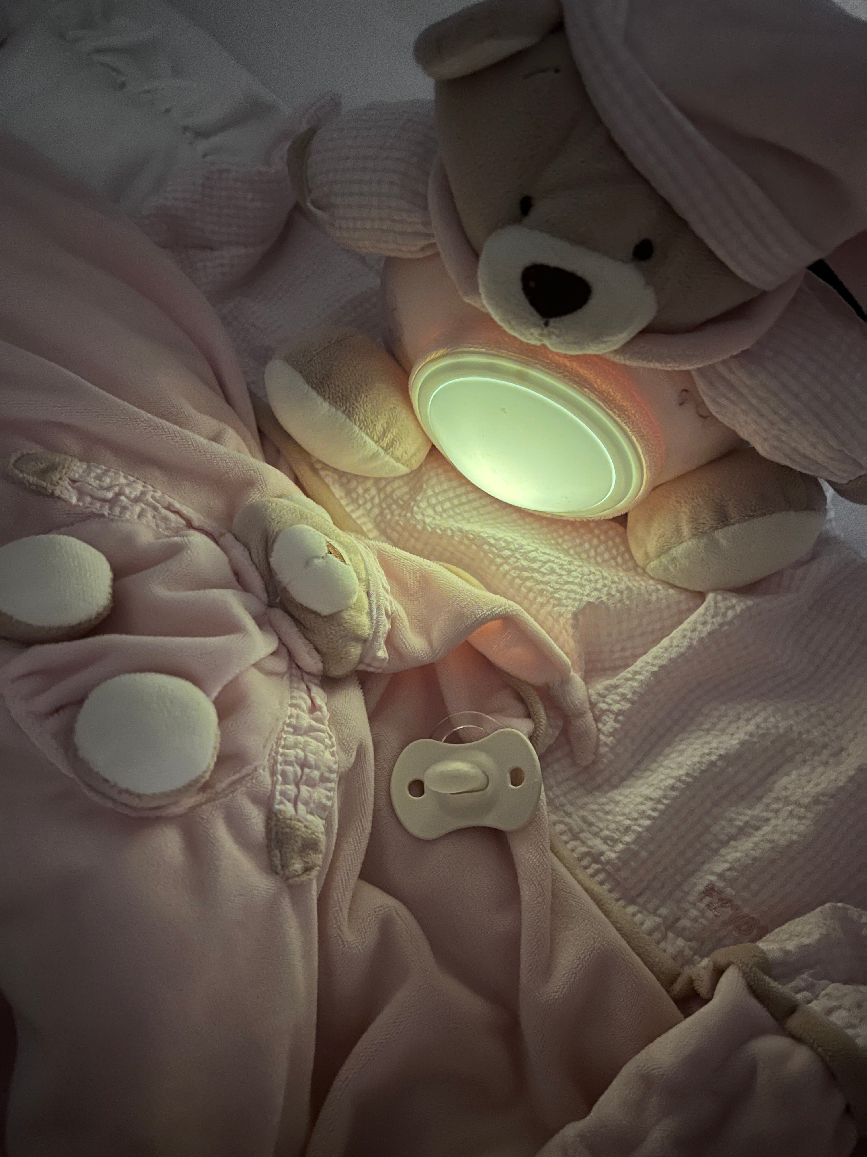 BEAR NIGHT LIGHT - PINK