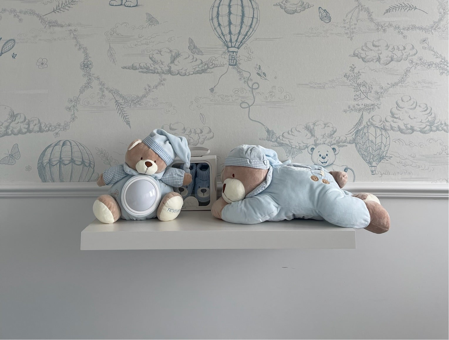 דובי מגבונים - כחול