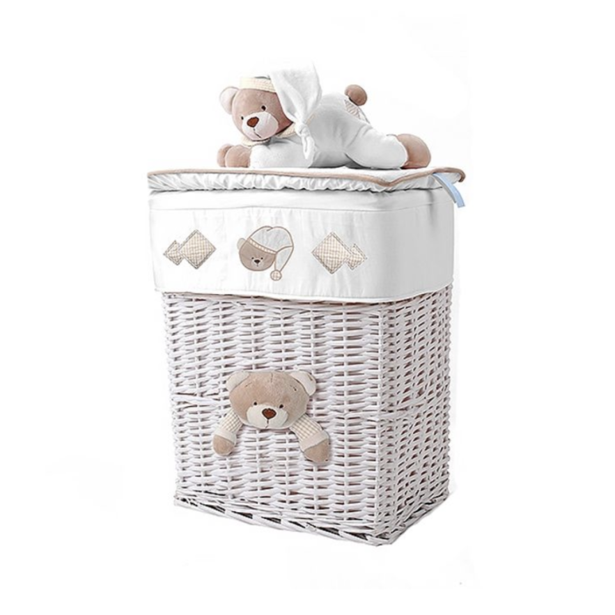 STORAGE BASKET BEAR BEIGE