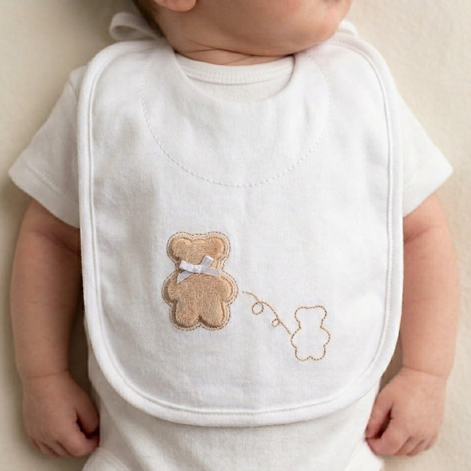 סינר דובי קלאסי - בז'