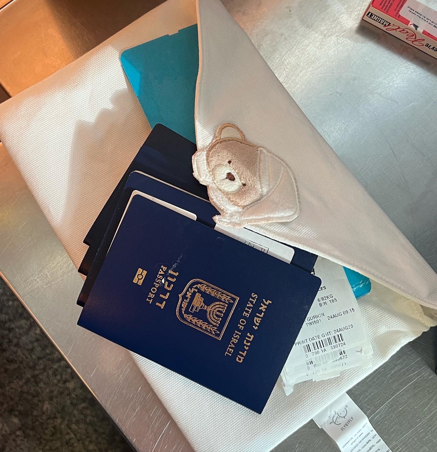 Magnetic document case - pink