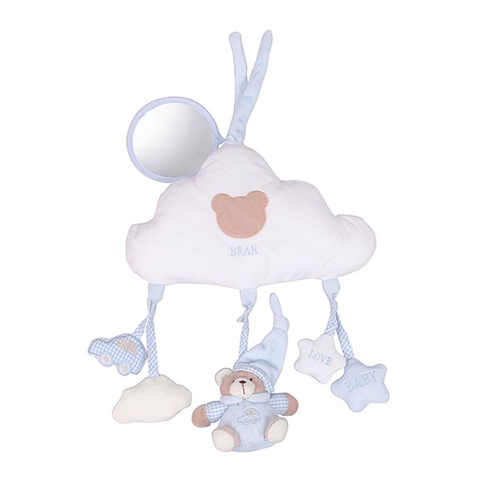 מובייל ענן מראה לעגלה ולרכב-כחול