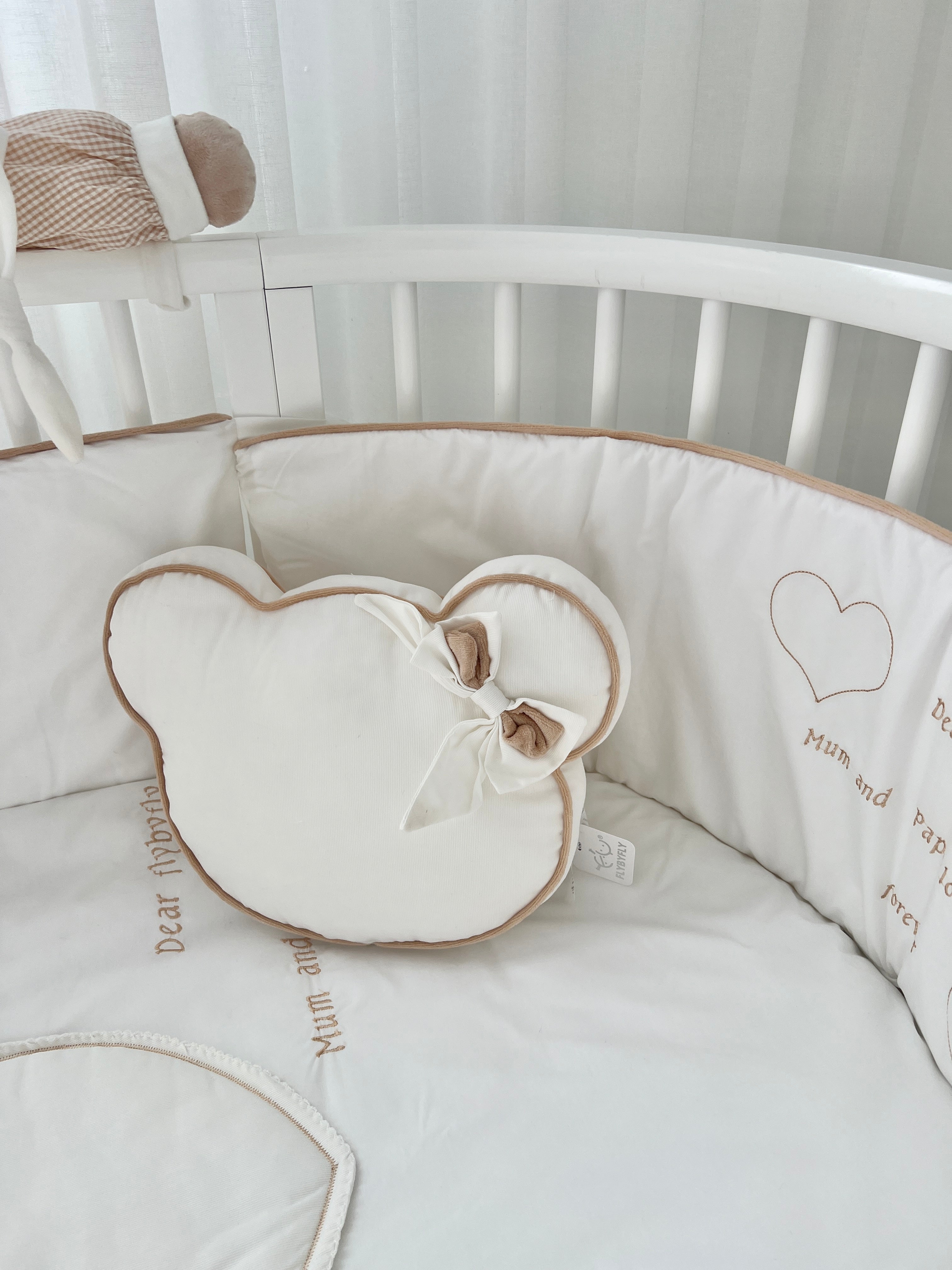 Teddy Bear Pillow - Mimi