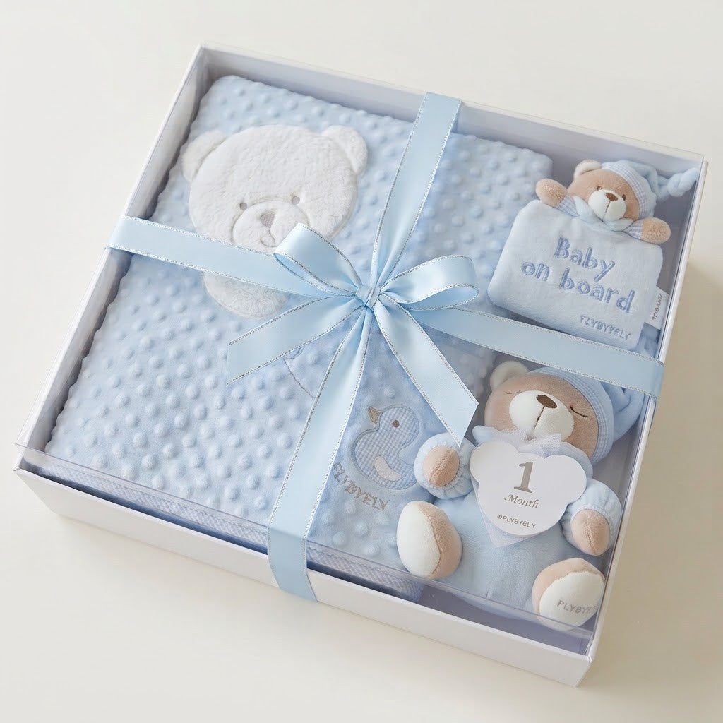 Pair pajama set for mom and baby - blue