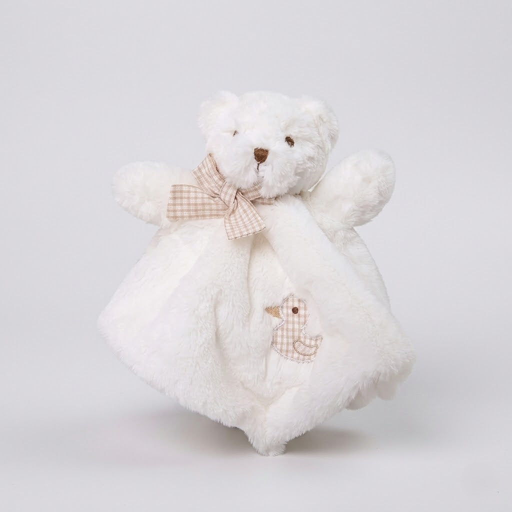 HAND PUPPET- BEIGE&WHITE