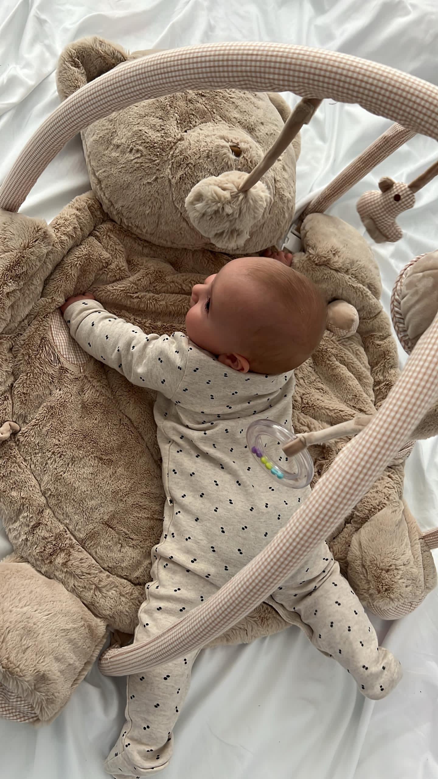 Bear playmat - Beige