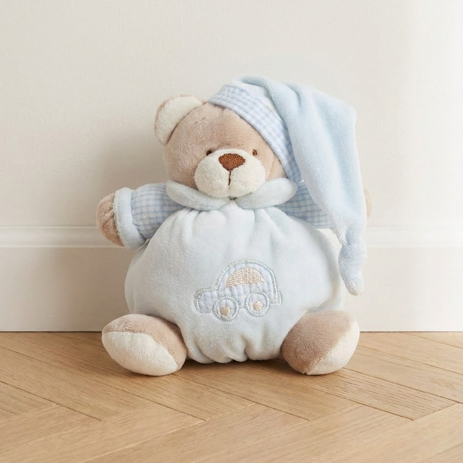 דובי כדורי - כחול (4 גדלים!!)