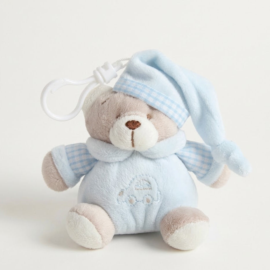 מחזיק מפתחות דובי - כחול