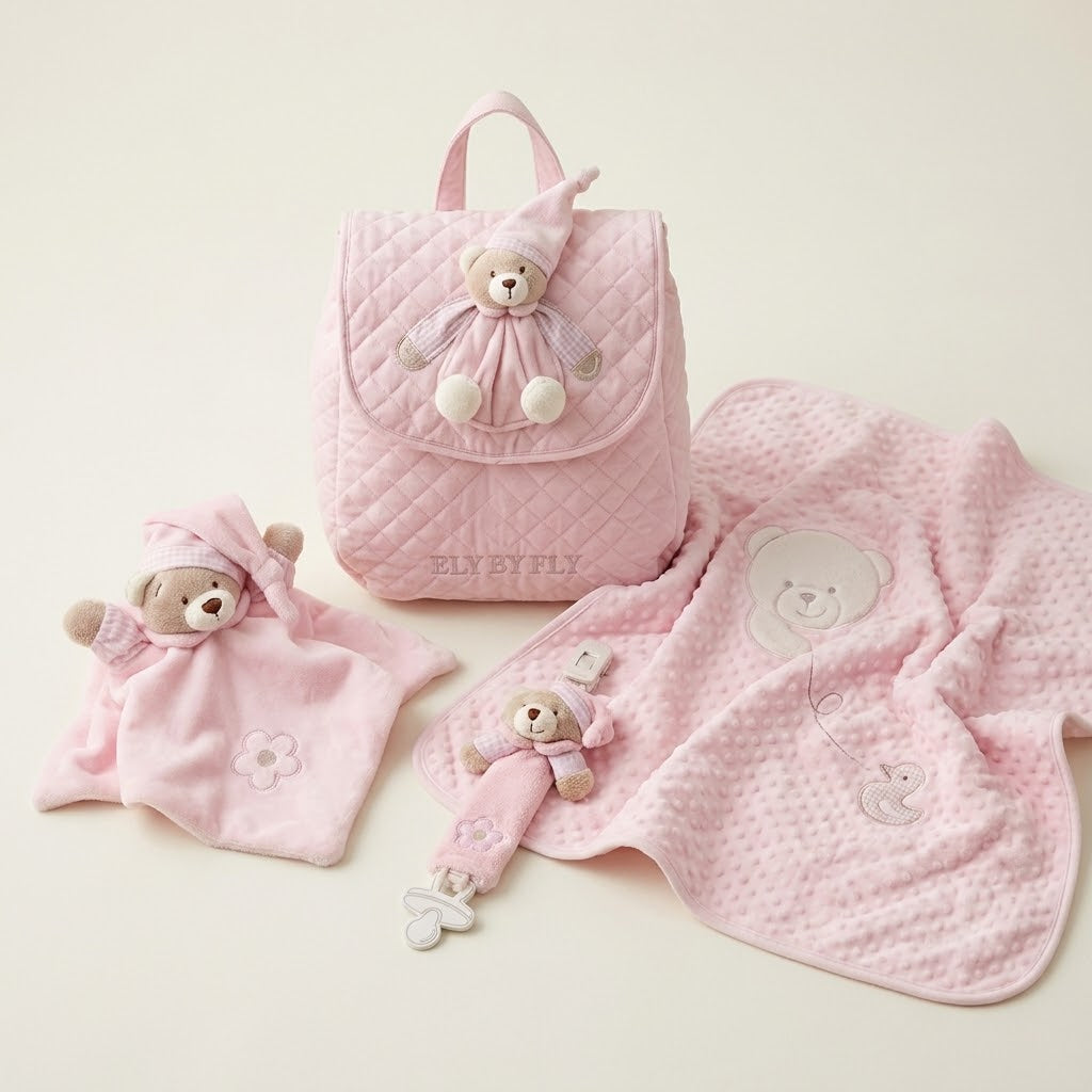 Pair pajama set for mom and baby - blue