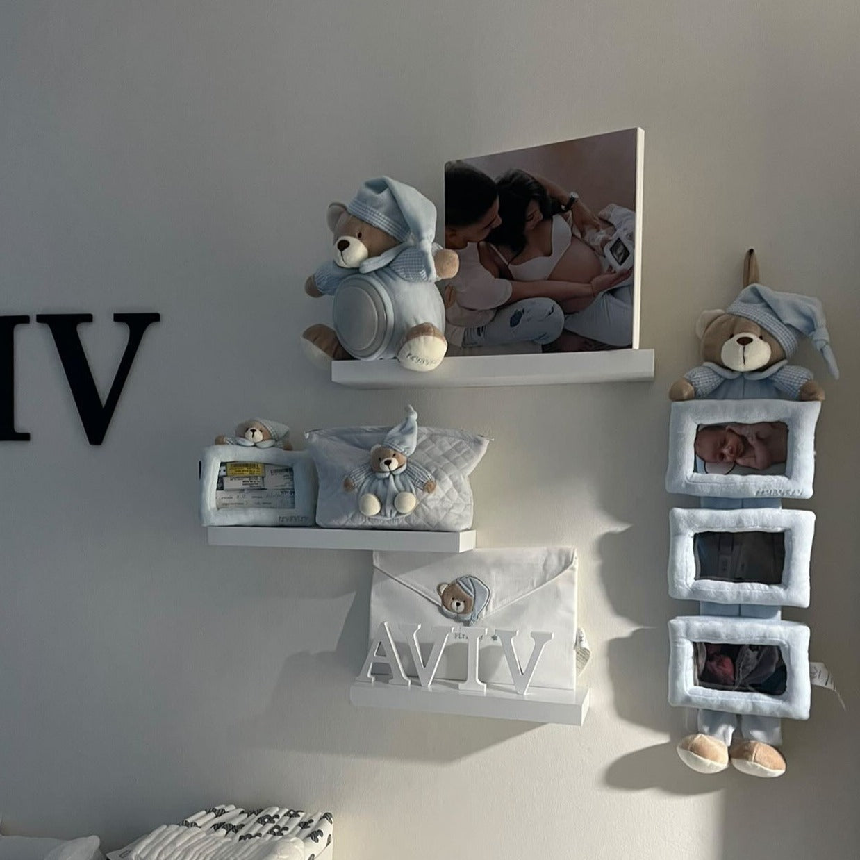 סט מסגרות תמונה - כחול