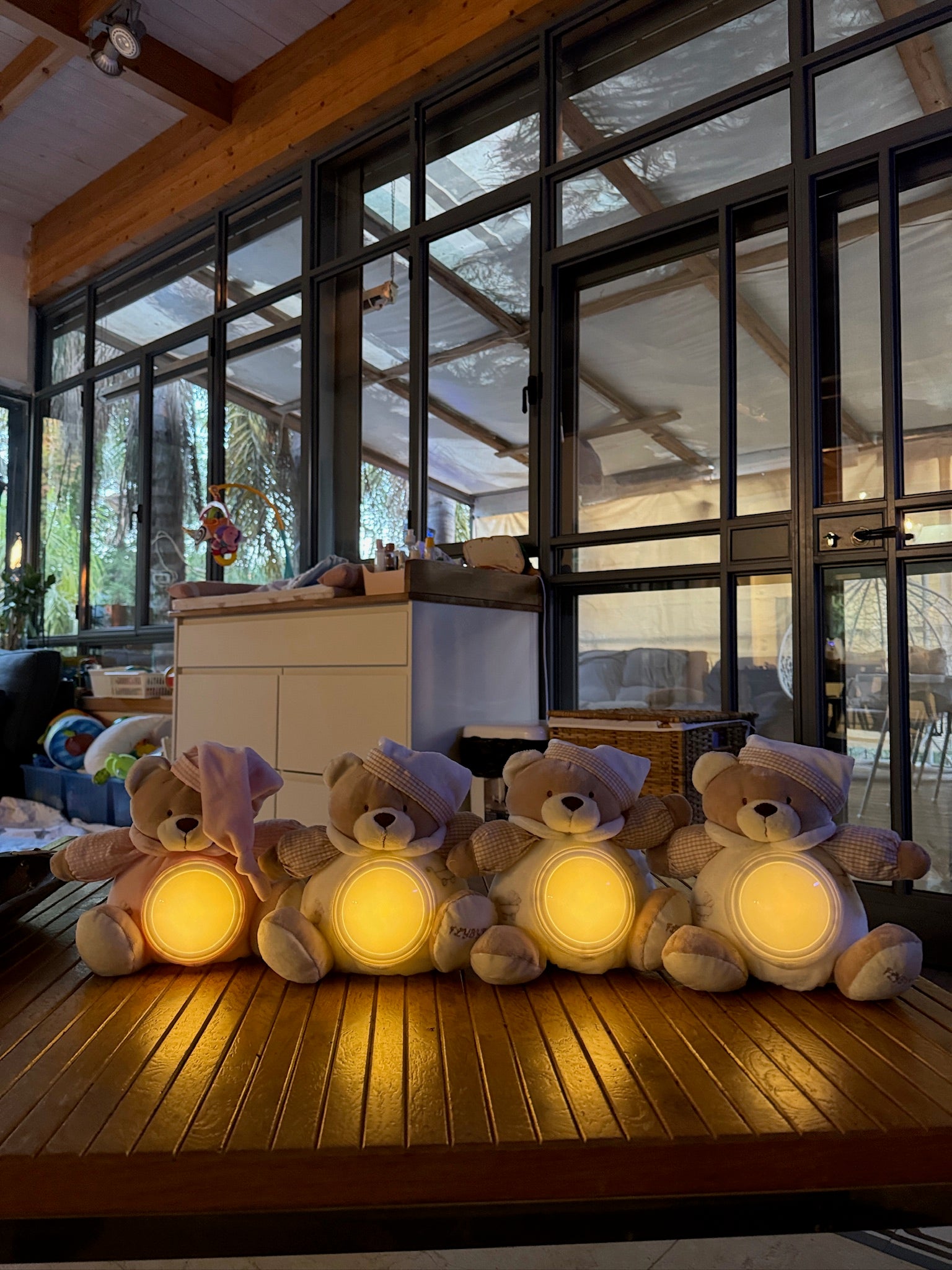 BEAR NIGHT LIGHT- BLUE