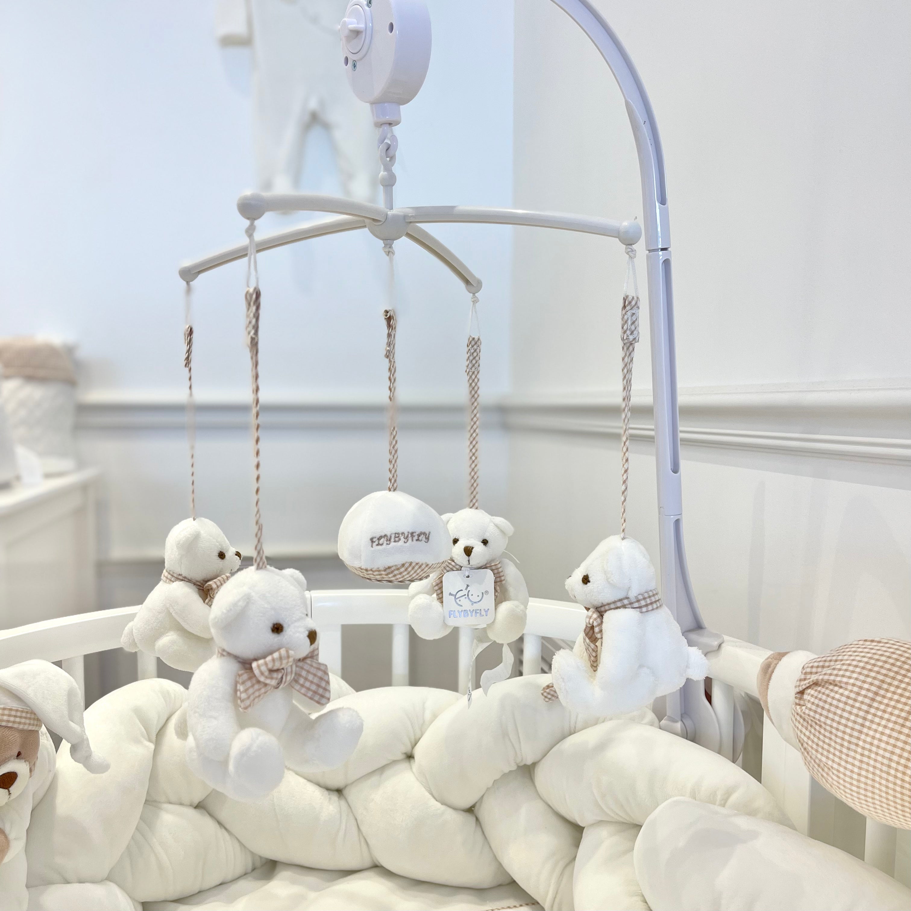 מובייל מנגן לתינוק - בז'