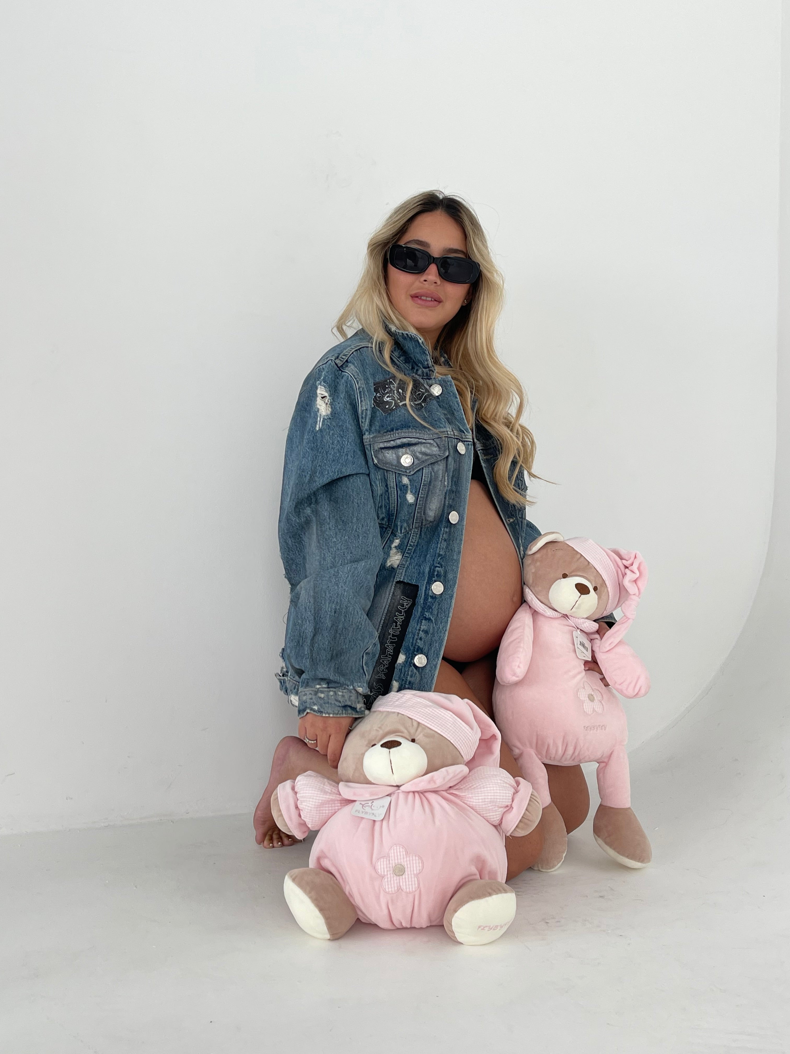 דובי כדורי - ורוד (4 גדלים!!)