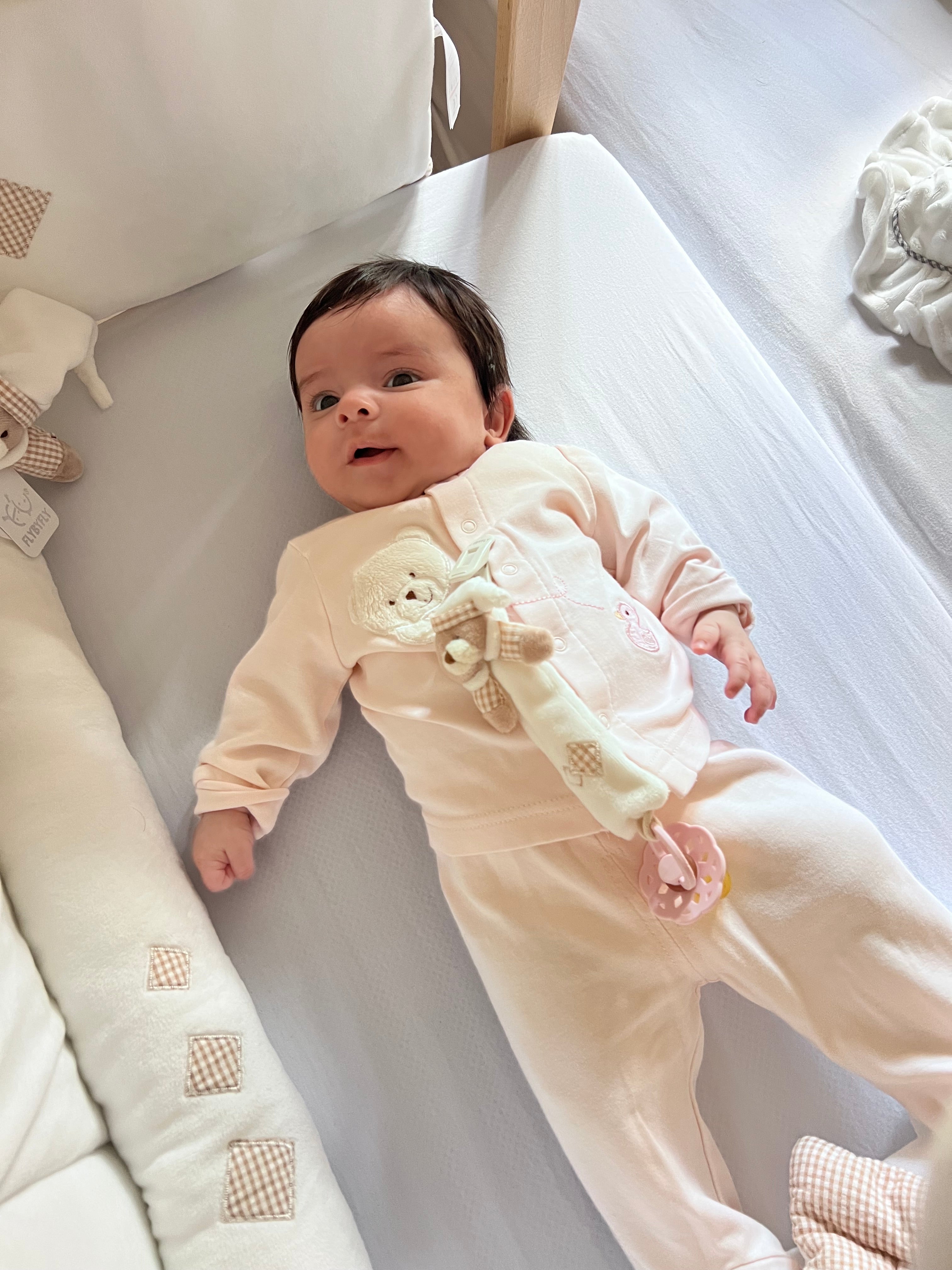 חליפה לתינוק - ורוד