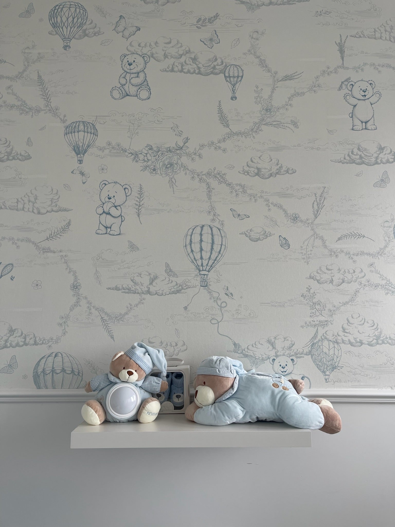 דובי מגבונים - כחול