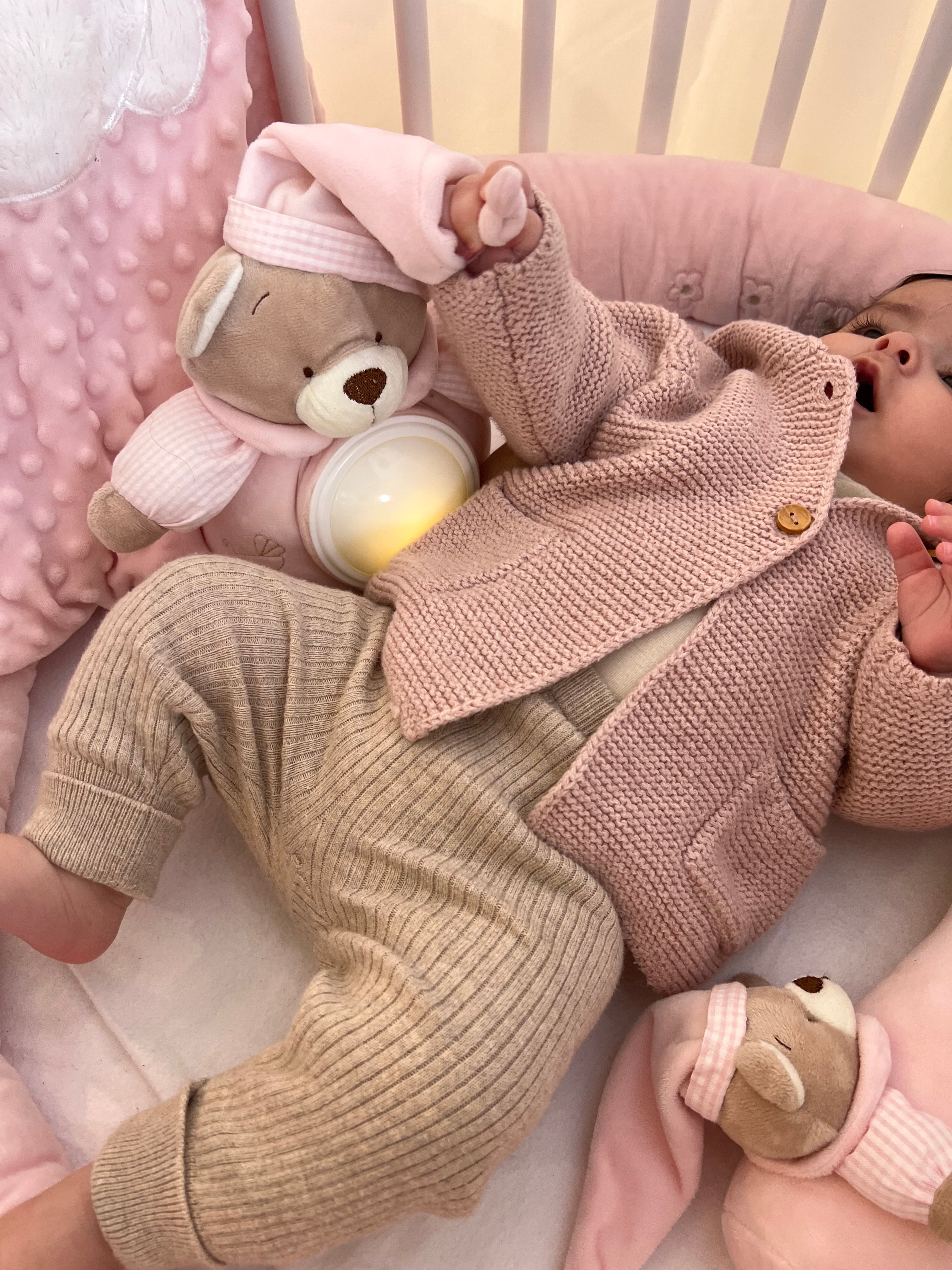 BEAR NIGHT LIGHT - PINK