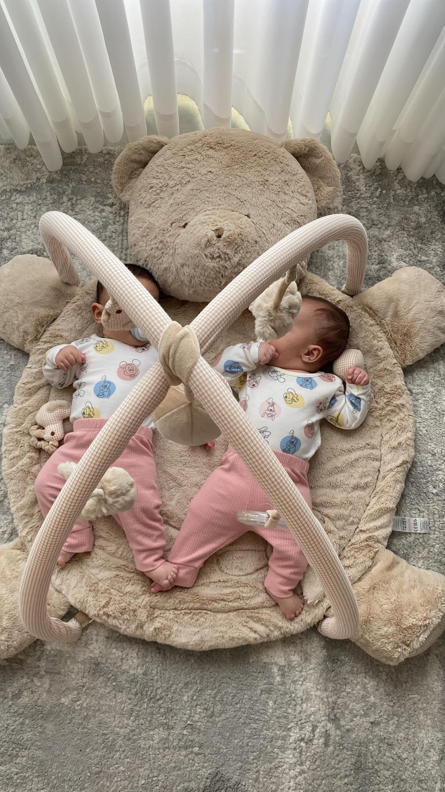 Bear playmat - Beige