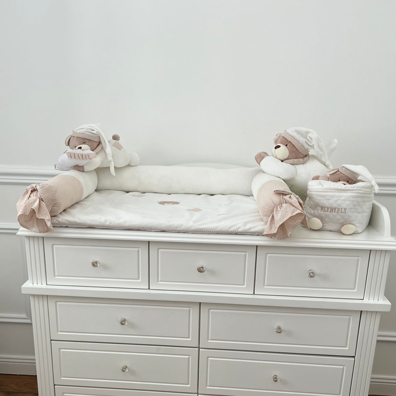 Maternity changing table set - beige