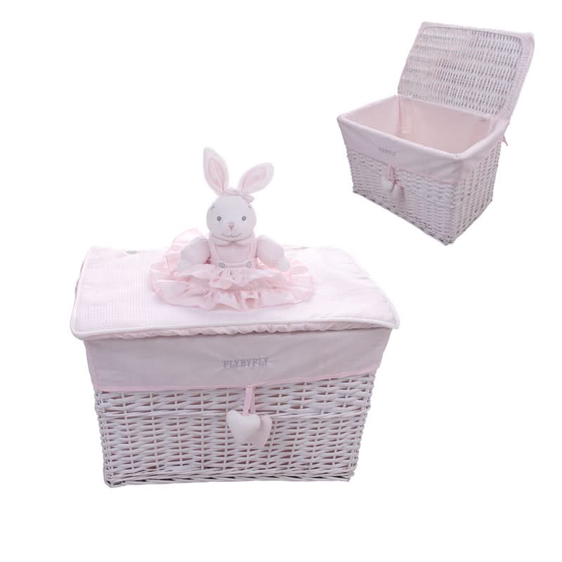 סל צעצועים ארנב ורוד - מימי