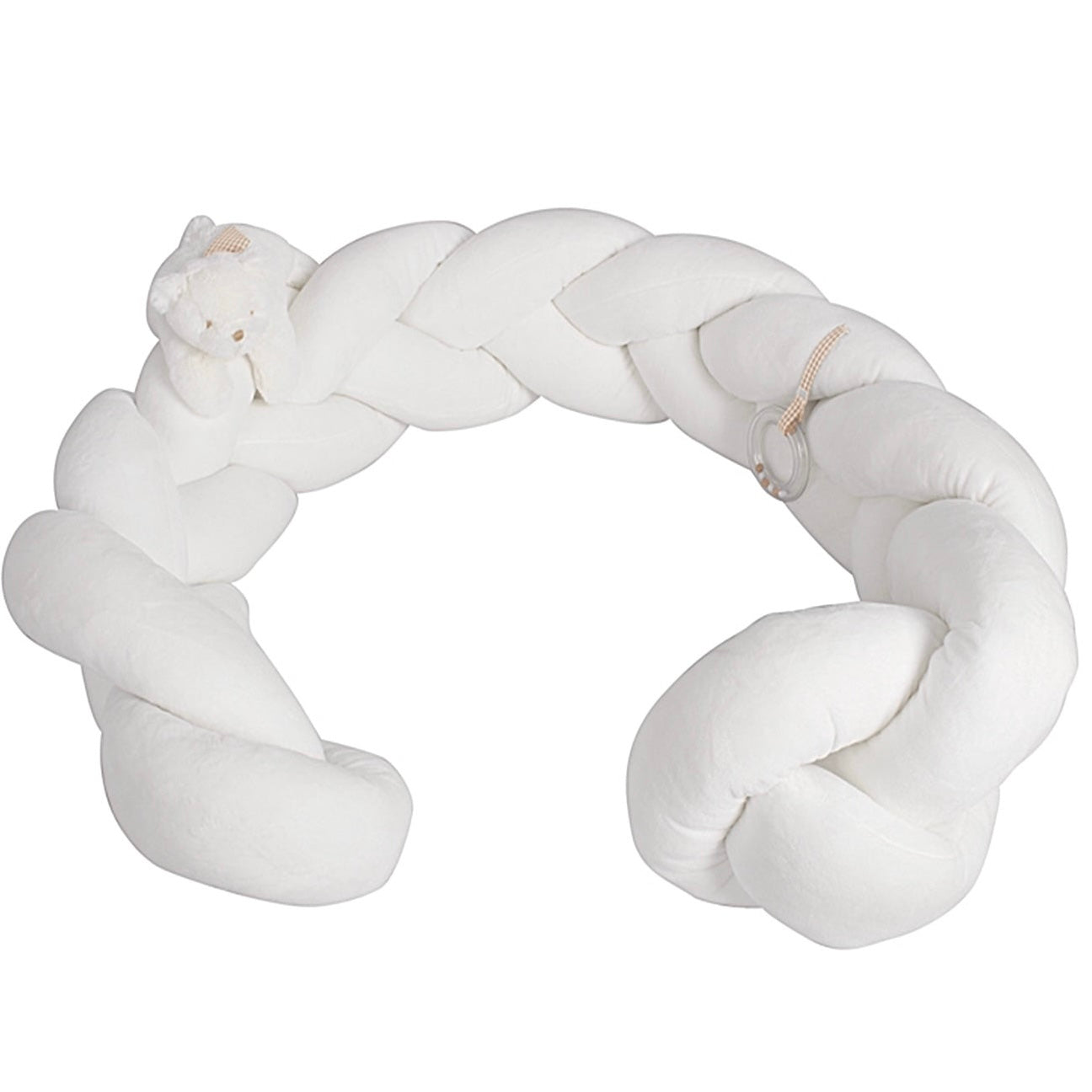 נחשוש למיטת תינוק ומעבר - POPO לבן & בז'