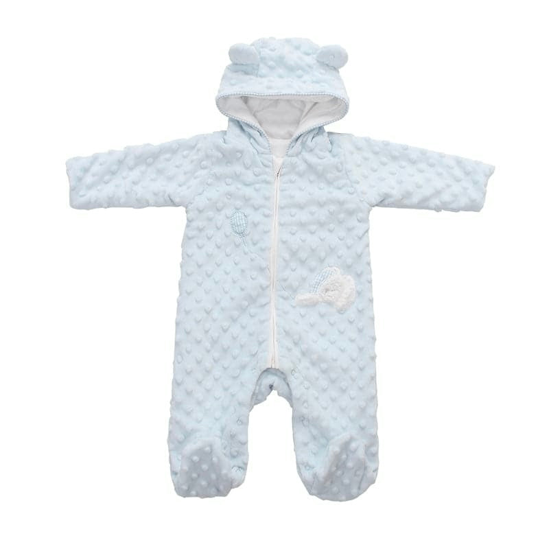 אוברול בועות - כחול