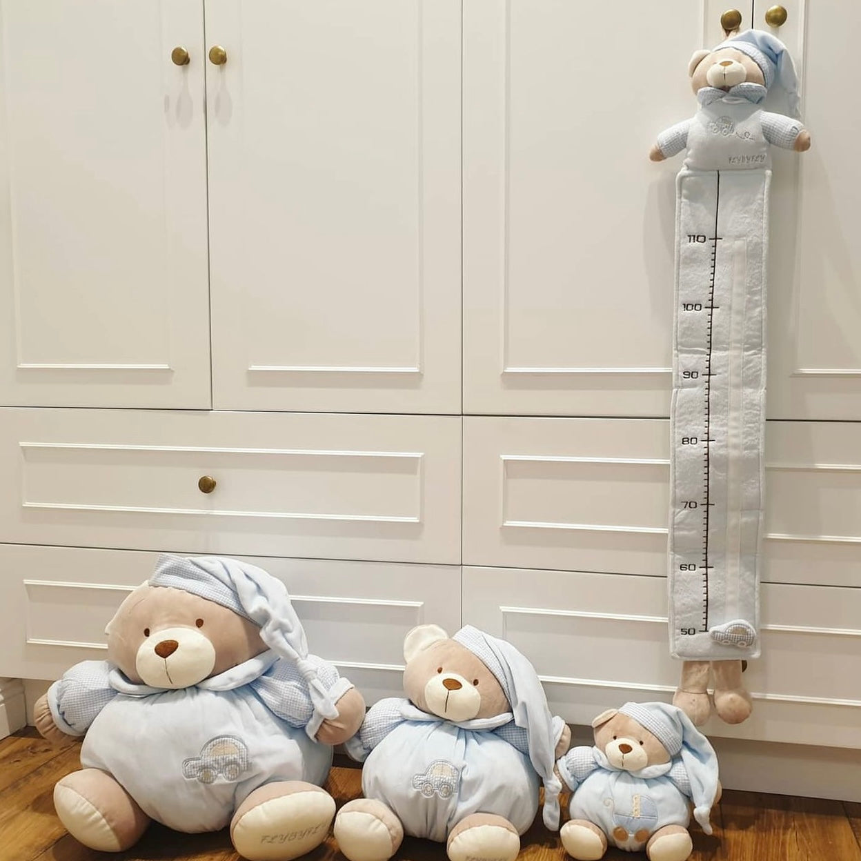 דובי כדורי - כחול (4 גדלים!!)