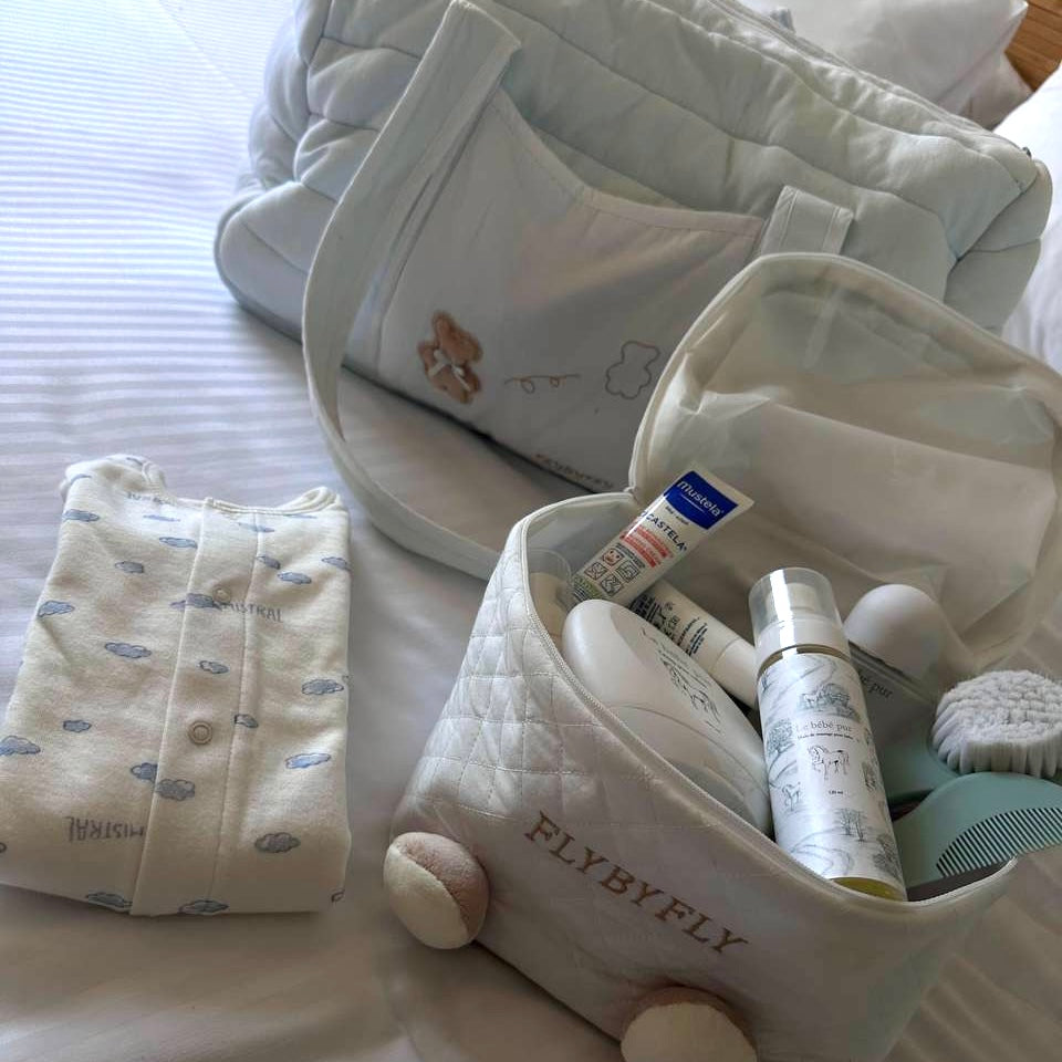 תיק אמא גדול - כחול