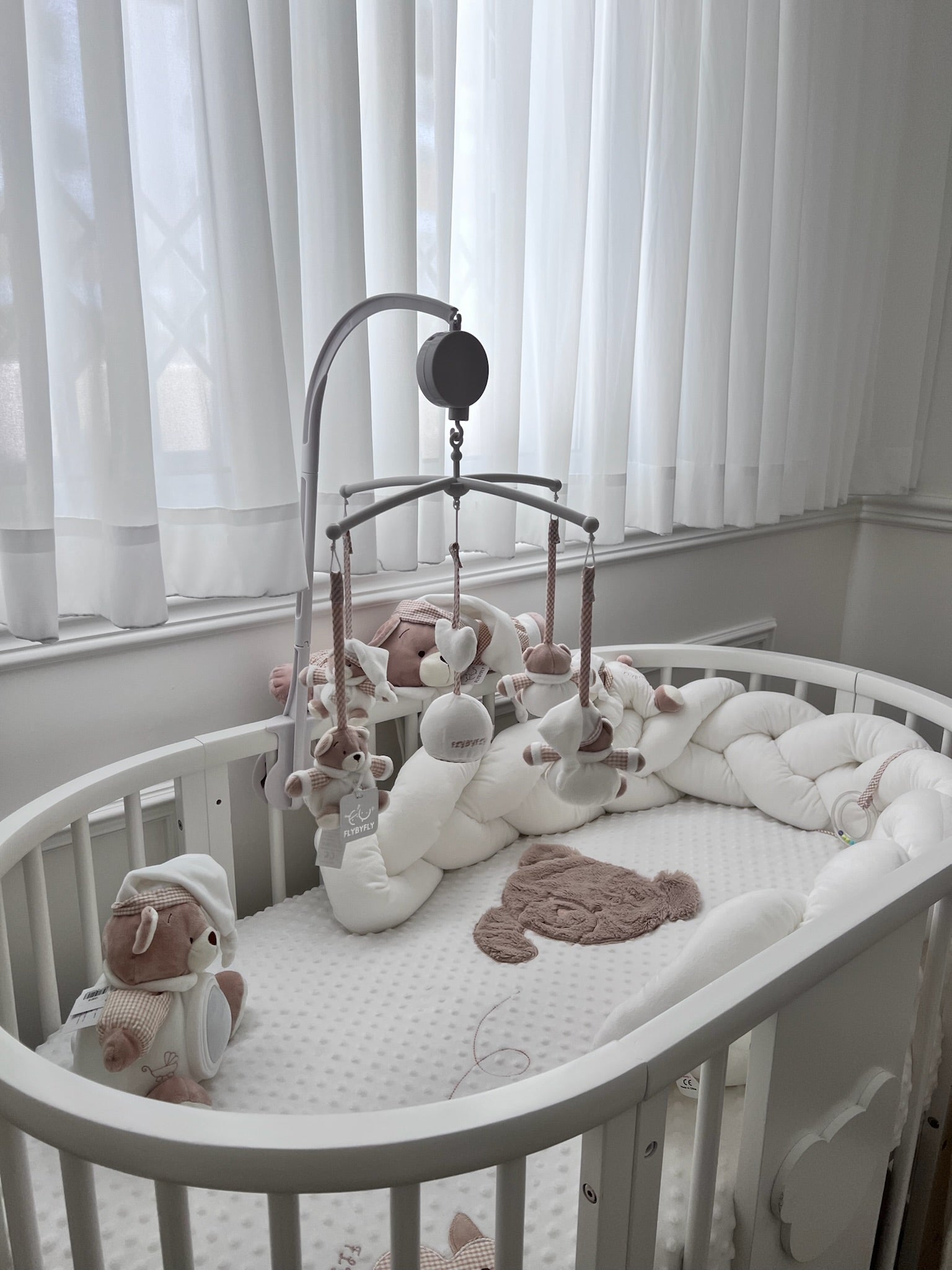 שמיכת מיטה בועות עם פוך נשלף