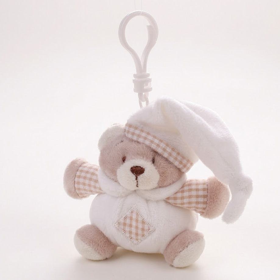 BEAR KEY CHAIN - BEIGE