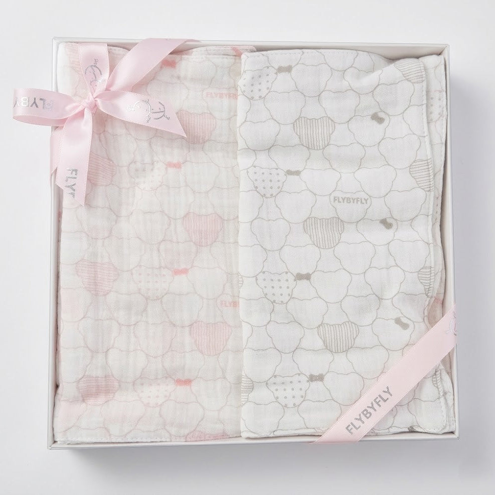 סט חיתולי טטרה - ורוד