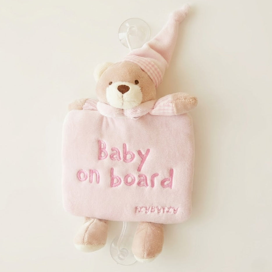 BABY ON BOARD- PINK
