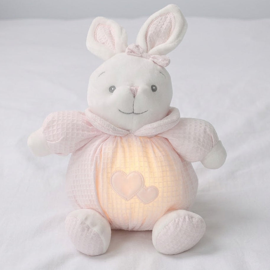 ארנב מנורת לילה ורוד - מימי