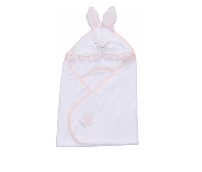 מגבת מעטפת ורוד - מימי