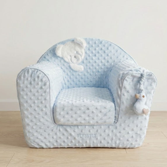 ספה נפתחת לילדים - בועות כחול