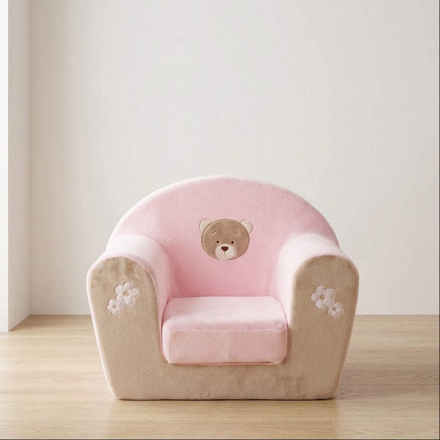 ספה נפתחת לילדים - ורוד