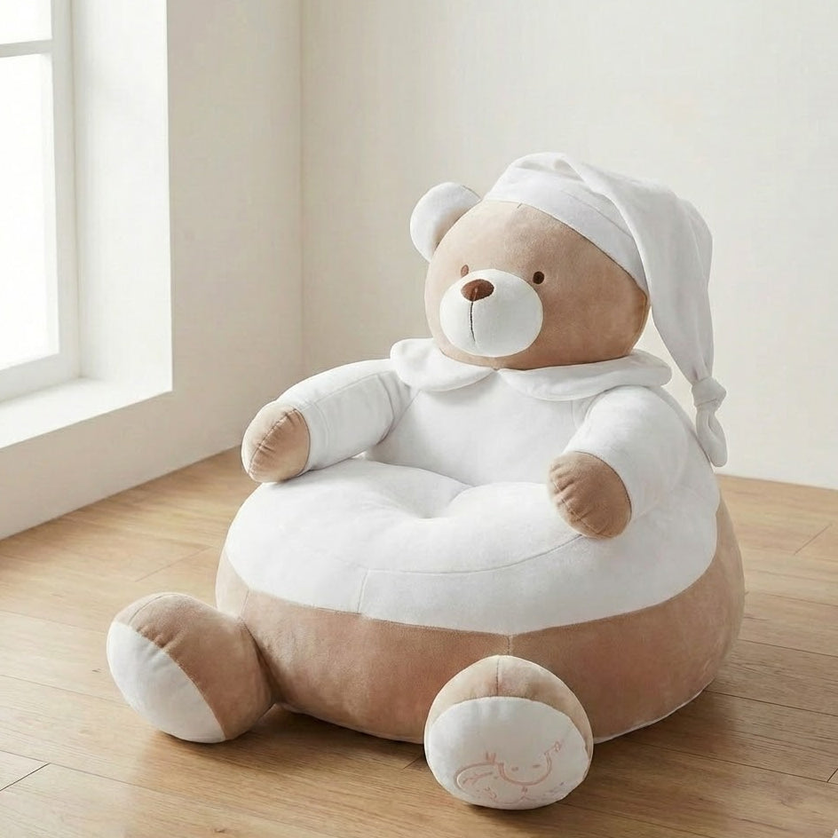 כורסא דובי לילדים - בז'