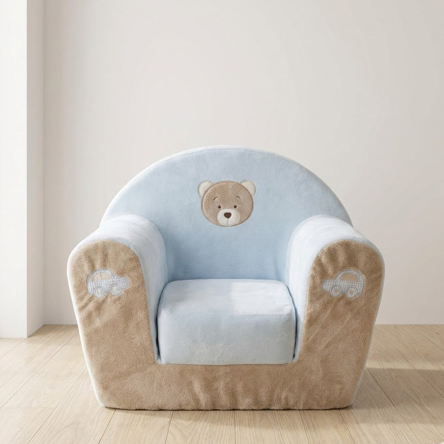 ספה נפתחת לילדים - כחול