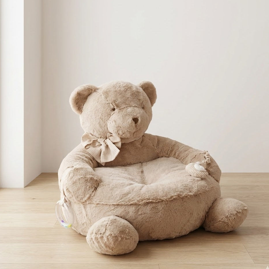 כורסא דובי לילדים XL -חום