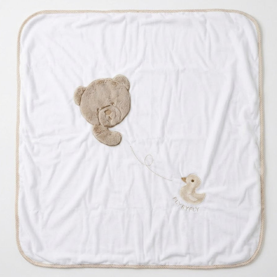 שמיכת גוף רכה לתינוק - בז'