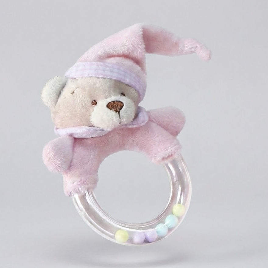 רעשן חרוזים - ורוד