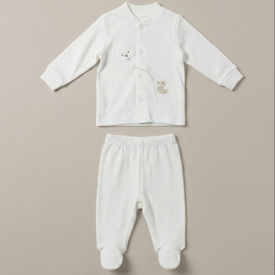 חליפה לתינוק - בז'